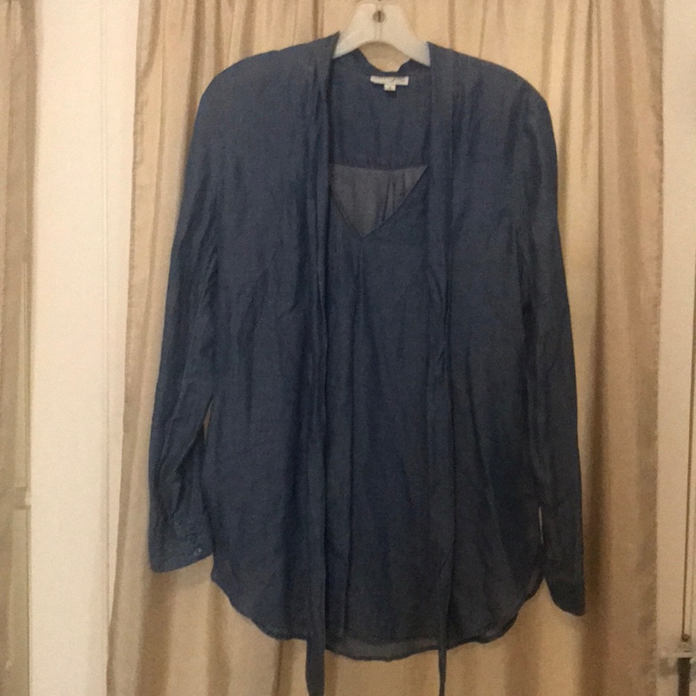 Madison Jules Denim color Shirt